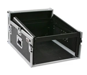 UNIVERSAL ATA 19" 12HE SLANT RACK MOUNT MIXER FLIGHT ROAD CASE - Bild 1 von 2