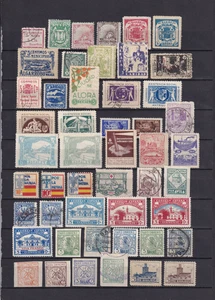 SCW Local Labels 49 differents ESPAÑA GUERRA CIVIL (3366) - Picture 1 of 1