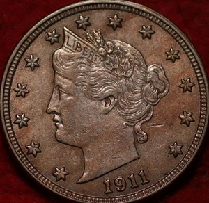 1911 Philadelphia Mint Liberty Nickel - Picture 1 of 2