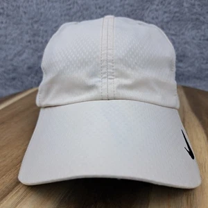 Nike Golfmütze Kappe Riemen hinten beige Seite Logo Dri-Fit leichtes Mesh Herren - Bild 1 von 7