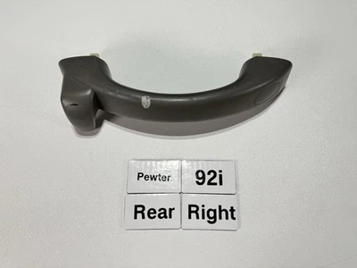 99-06 Silverado Sierra PEWTER Gray OEM Rear Right Overhead Upper Grab Handle Foto 1 de 4