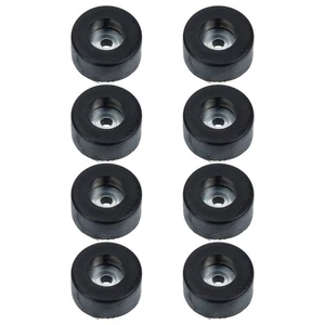 8PCS Black Speaker Mat Isolation Feet Floor Disc Rubber for Cutting Board - Bild 1 von 12