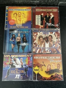 6x MR. PRESIDENT Collection Album + Singles Coco Jamboo Jojo Action I Give Heart - Bild 1 von 7