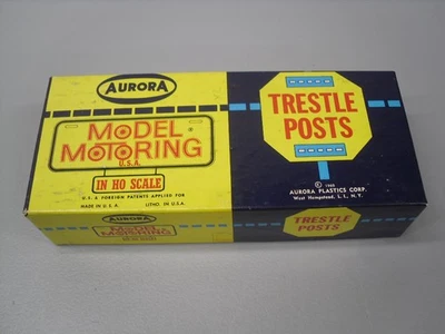 CAJA DE DISTRIBUIDOR NUEVO DE 12 POSTES DE CABALLETE AURORA T-JET #1530 para DISEÑOS DE AUTOS DE RANURA HO Foto 1 de 3