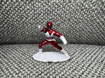 Figura fundida a presión Jada Toys MMPR Power Rangers Red Ranger 1,5" Foto 1 de 3