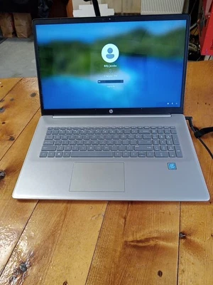 HP 17-cn0001tg 17.3" HD+ Touchscreen Pentium Silver N6000 4GB 128GB Win11 Laptop - Image 1 of 4