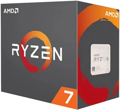 AMD Ryzen 7 1800X 8-Core 3.6 GHz (4.0 GHz Turbo) YD180XBCAEWOF Processor CPU - Image 1 of 4