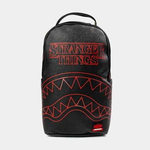 Sprayground Stranger Things Logo Backpack Unisex Black Laptop Sleeve Bag SPR200 - Picture 1 of 10