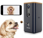 DOGNESS Wi-Fi Pet Camera 1080p with Treat Dispenser for Dogs & Cats - Black