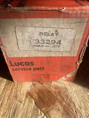 New - Genuine Lucas 12 Voltage Regulator Control Box - Image 1 of 4