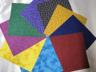 Patchwork Layer Cake Fabric~ (36-10” Sqs) “Multi #1” Quilt Tops, Crafts, Sewing - Image 1 of 4