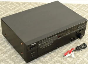 Vintage Philips FCR-40 Tape Stereo Cassette Deck Player Single - WORKING - Picture 1 of 11