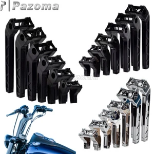 Elevador de manillar estilo retroceso de 1,5" para Harley Dyna Street bob Softail Road King - Imagen 1 de 18