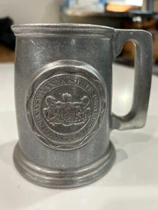 Penn State Univ. Bierkrug Zinn - Bild 1 von 6