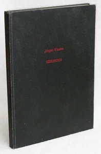 JURGEN KLAUKE - SEKUNDEN. TAGESZEICHNUNGEN 1975/76 - SIGNED / FIRMATO NUMERATO - Foto 1 di 24