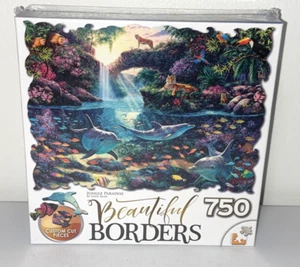 750 pc Puzzle Beautiful Borders 27X20 Cra-Z-Art Puzzle Brand New Sealed #1086 - Picture 1 of 4