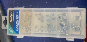 Blue Spot 40560  BlueSpot 80 PCE Assorted locking nuts - Picture 1 of 2