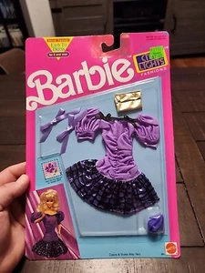 NEW! Barbie City Lights Fashions, Purple Dress, #664, Mattel - Picture 1 of 13