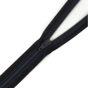 50 Stück Coats Opti Spiral-Reißverschluss 12 cm nicht teilbar dunkelblau 0,09 € - Bild 1 von 2