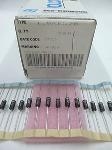 5 Stück / 5pieces 1.5KE82A  TRANSIL DIODE UNIDIRECTIONAL 1.5kW  82V DO-201 NEW * - Picture 1 of 4