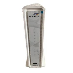 Arris Surfboard SBG6900AC Docsis 3.0 White Wireless Cable Modem Router WPS USB - Picture 1 of 4