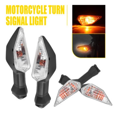 4 передних/задних указателя поворота для KAWASAKI NINJA 250 300 650 400 Z900 Z1000 - Изображение 1 из 4
