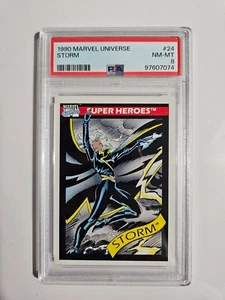 Marvel Universe Impel Storm #24 1990 PSA 8 - Picture 1 of 2
