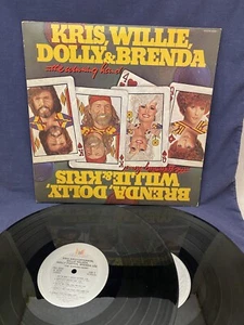 1982 Kris Willie Dolly & Brenda 2 LP Gatefold Insert LP Record The Winning Hand - Picture 1 of 5