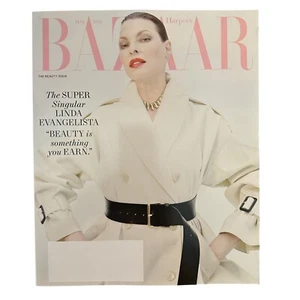 Harper Bazaar Magazine May 2025 Linda Evangelista The Beauty Issue - Picture 1 of 1