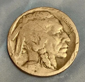 Büffelnickel von 1926 - ohne Münzzeichen, ungeprüft - Bild 1 von 4