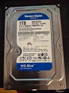 HDD 3,5" WESTERN DIGITAL CAVIAR BLUE 1TB WD10EZEX 64MB 7200 RPM SATA 6 Gb/s - Foto 1 di 12