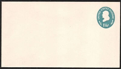 U508? UNITED STATES OF AMERICA 1.25 c postal stationery , unposted - Image 1 of 2