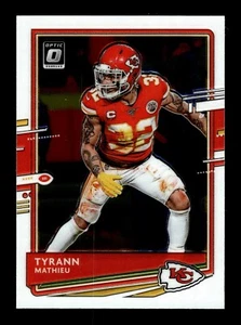 Panini Donruss Optic Tyrann Mathieu #4 Kansas City Chiefs 2020 - Imagen 1 de 2