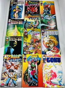 AUFLAGE VON 61 VERSCHIEDENEN ANTARKTISCHEN PRESSE MANGA COMICS AOK GÜRTELTIER GOJIN F-III 1994 SEHR GUTER ZUSTAND + - Bild 1 von 5