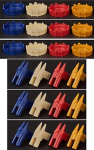 Siedler von Catan NEU 24 Figuren für Städte und und Ritter Ersatzteile CATAN - Bild 1 von 1