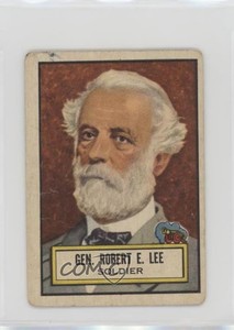 1952 Topps Look 'n See Robert E Lee Gen #34 0l4h