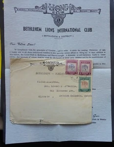 JORDON BETHLEHEM LIONS CLUB PORTADA Y CARTA A CANADÁ CAN. ENVÍO PEINE $1,99. ENVÍO - Imagen 1 de 4