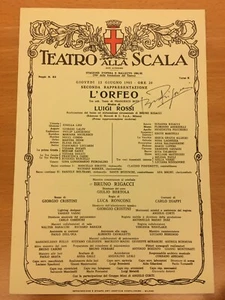 Locandina firmata da Bruno Rigacci - Picture 1 of 1