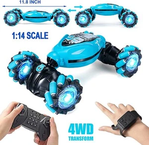 2023 New RC Stunt Car Gesture Sensing 2.4G 4WD Off-road Twisting Climbing Truck - Picture 1 of 25