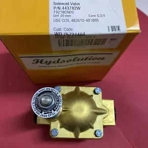 Pilot operated solenoid valve 443782W/7321BCN00 220V - Brand New - Picture 1 of 5