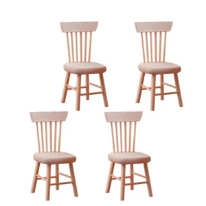 4 Pcs Simulated Chair Kids Furniture Toy Table Living Room Toy - Picture 1 of 11