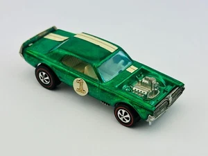 Hot Wheels Redline NITTY GRITTY KITTY Green HK White Interior Very Nice !!! - Picture 1 of 5