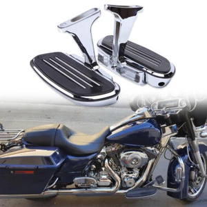 For Harley Road Street Glide 93-22 Streamline Passenger Floorboard Foot Board - Imagen 1 de 13