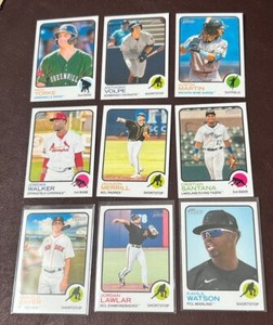2022 Topps Heritage Minor League - Set Builder #1-220 w/ High # SPs! DISCOUNT!