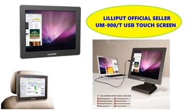LILLIPUT 9.7 " Um-900/T 1024x768 IPS Bildschirm HDMI, VGA USB Touchscreen - Bild 1 von 3