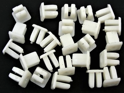 Tuercas de nailon Datsun - Se adapta a orificio cuadrado de 9/32" - Tornillo #8 o #10 - 25 tuercas - #092 Foto 1 de 4