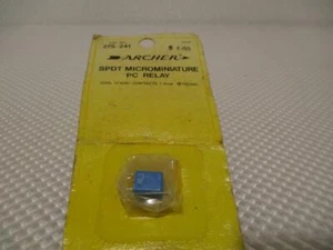 ONE NEW ARCHER 12VDC SPDT MICRO MINI PC RELAY 275-241. - Picture 1 of 1