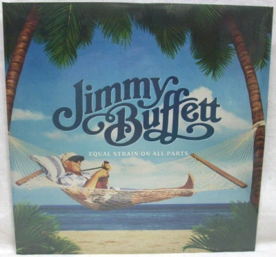 NEW & Sealed Jimmy Buffett  "Equal Strains On All Parts" 2-LP Blue Vinyl Record - Image 1 of 2
