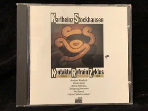 STOCKHAUSEN Kontakte, Refrain, Zyklus Cycle - KOCH SCHWANN CD 1988 Austria - Bild 1 von 3