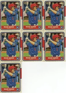 Onyx 2025 vintage Brady Harris Rookie/RC (LOTE = 7) - Imagen 1 de 1